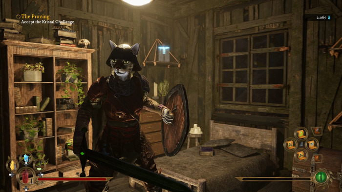 擬人化ネコ戦士のソウルライク・アクションRPG『Kristala』Steamページ公開