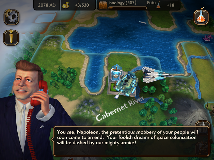 人気ストラテジーゲーム続編『Civilization Revolution 2』がモバイル向けに配信
