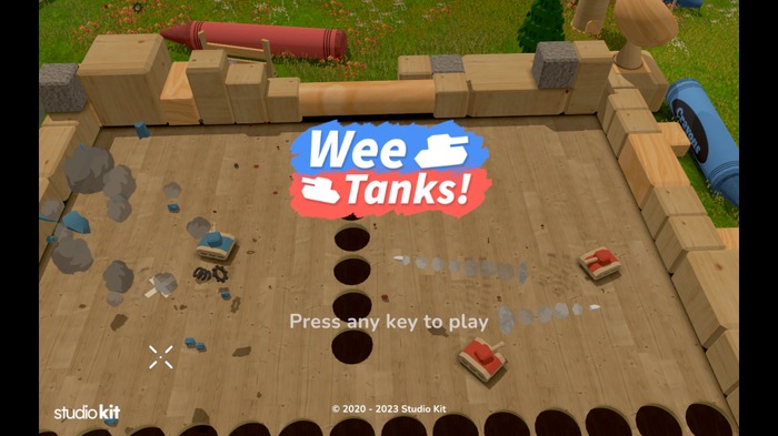 どこかで見た…？いろんな要素満載の戦車バトルゲーム『Wee Tanks!』は可愛らしい見た目に歯ごたえ抜群の遊び場だった【プレイレポ】