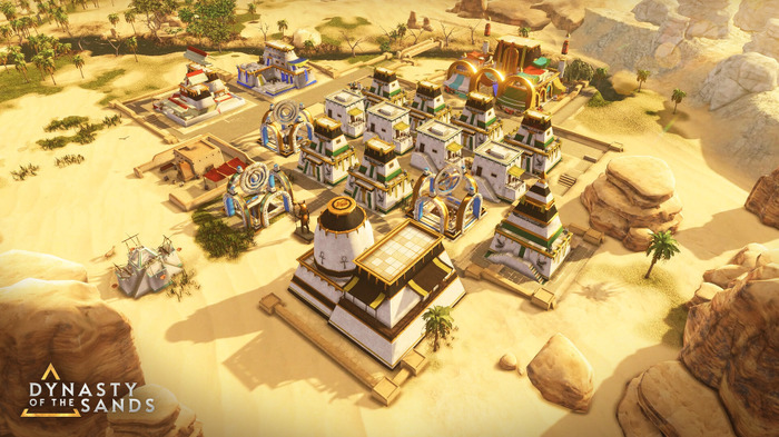 ファラオとして民とも神とも対話する古代エジプト街づくりSLG『Dynasty of the Sands』Steam早期アクセスで2024年配信決定！