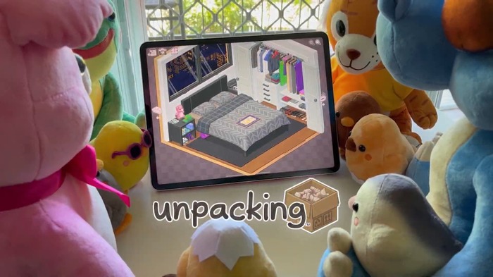「引っ越し」を通じてストーリーが見えてくる名作パズルADV『Unpacking』モバイル発表【Wholesome Direct】