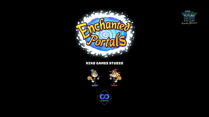 魔法兄妹が戦うレトロアニメ風アクションSTG『Enchanted Portals』2023年後半に発売！ボスによって絵柄が変わるプレイ映像も【Future Games Show】