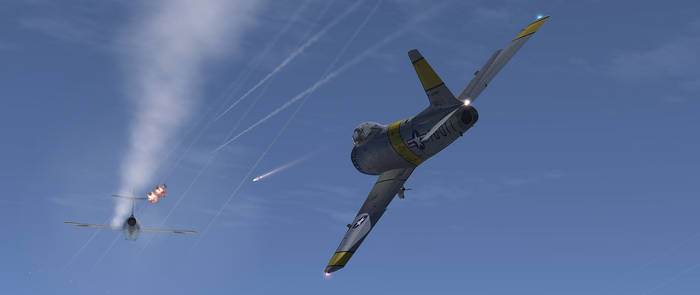 初期ジェット機シム『DCS: F-86F Sabre』のベータ版がリリース― Steam版は8月予定