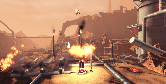 『トライアルズ フュージョン』の国内向けDLCが配信、このイカれた世界へようこそ!