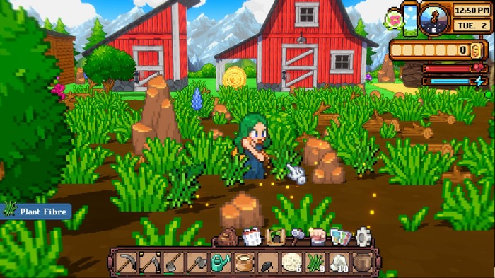 2.5Dドット絵で描かれる農業RPG『Cornucopia』早期アクセス開始！