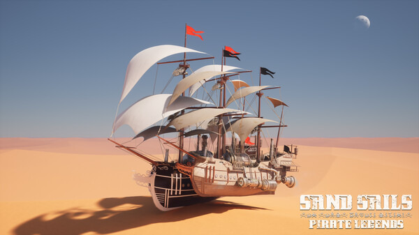 広大な“砂の海”で生きる海賊ACT『Sand Sails: Pirate Legends』Steamストアページ公開