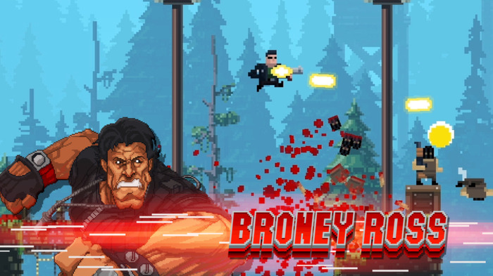 『The Expendabros』がSteamで無料配信へ、『Broforce』と「エクスペンダブルズ」のコラボが実現