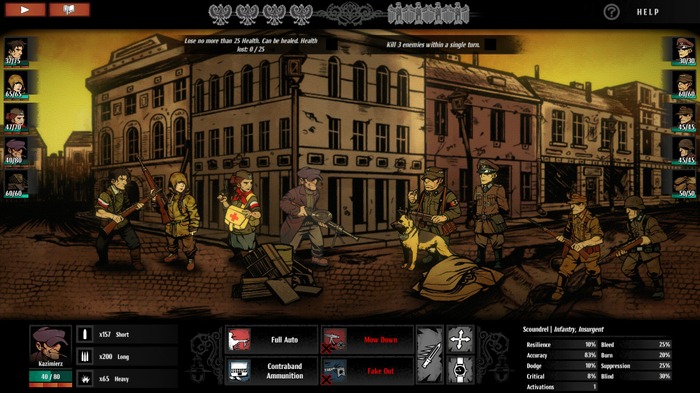 ドイツ軍から街を解放せよ！WW2ターン制RPG『WARSAW』Steamで無料化―新規要素を盛り込みタイトルも変更