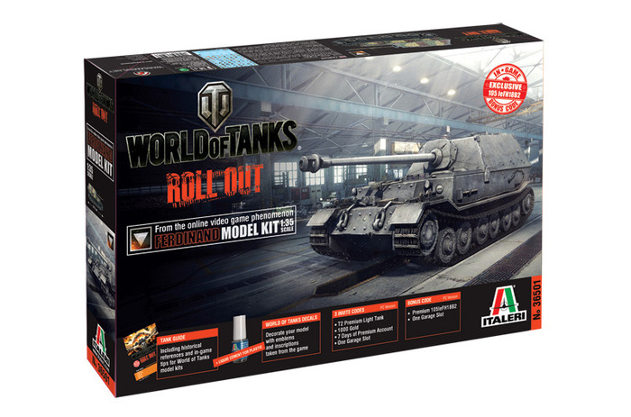 イタレリから『World of Tanks』コラボ戦車プラモデル4種が海外で発売― ボーナスコードなど付属