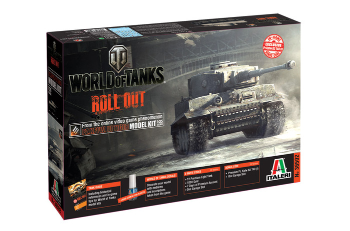 イタレリから『World of Tanks』コラボ戦車プラモデル4種が海外で発売― ボーナスコードなど付属