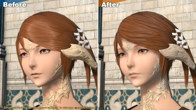 “アウラの目に生気が宿った”―『FF14 黄金のレガシー』で実施されるグラフィックスアップデートの経過が話題