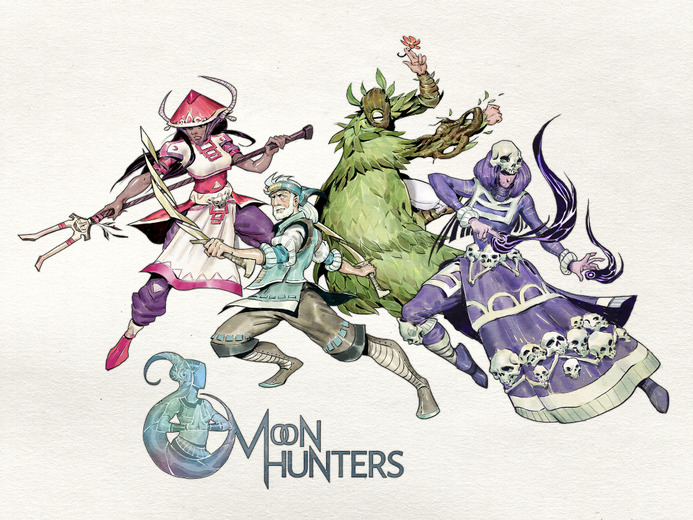 『ゼルダ』風のCo-op型2DアクションRPG『Moon Hunters』、自動生成されるオープンワールドが舞台
