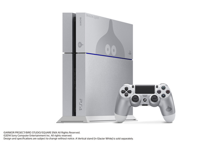 【SCEJA PC14】PS4にドラクエメタルスライムエディションとグレイシャー・ホワイトが登場
