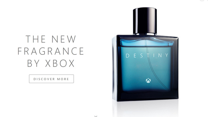 『Destiny』の香水？ Xbox UKの意表をつくバイラル広告