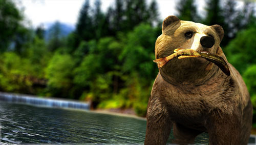 熊さんシミュ『Bear Simulator』ミステリアスなプレイ映像が公開、開発者ブログでは最新情報も