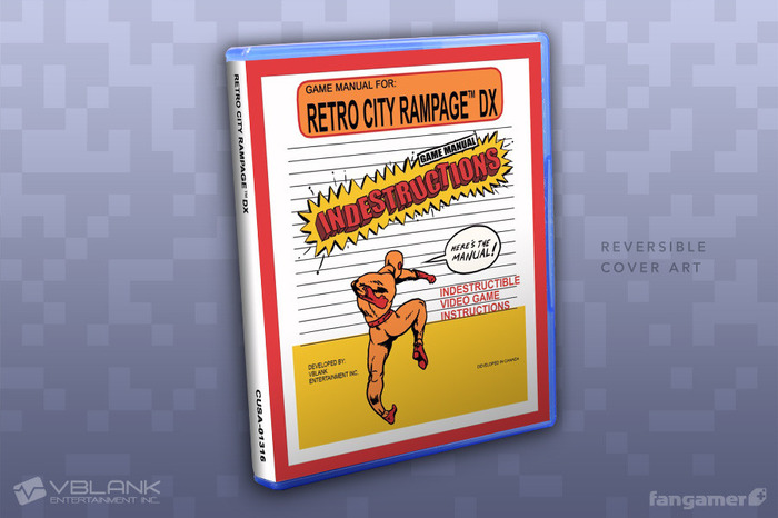 PS4版『Retro City Rampage: DX』のパッケージ版が数量限定で登場、ディスクもレトロ仕様