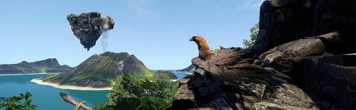 戦闘要素を含まないMMO『Wander』のPS4版が発表、巨木やグリフィンとなって雄大な自然を探索