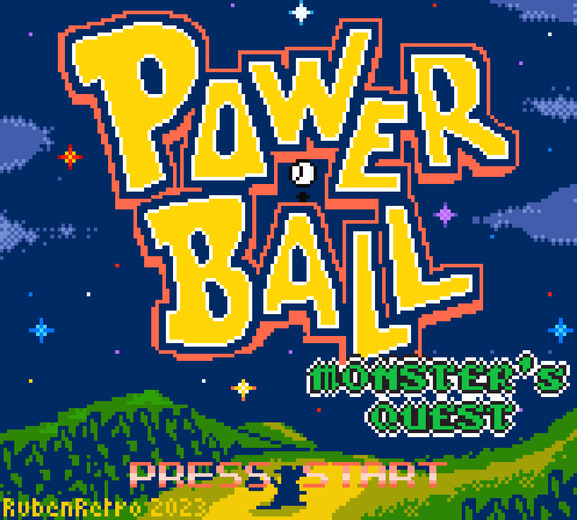 ゲームボーイカラー向け新作ゲーム『Power Ball - Monsters Quest』予約開始！