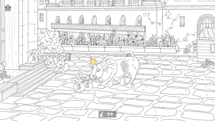 “圧倒的に好評”ウォール街でかわいいネコ探し『100 Capitalist Cats』Steamで無料リリース―思わずムキになる「スピードランモード」も