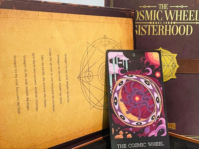 ご立派なディルドが優勝賞品の 『The Cosmic Wheel Sisterhood』カード制作コンテストが海外向けに開催中。日本ユーザーは残念ながらおあずけ
