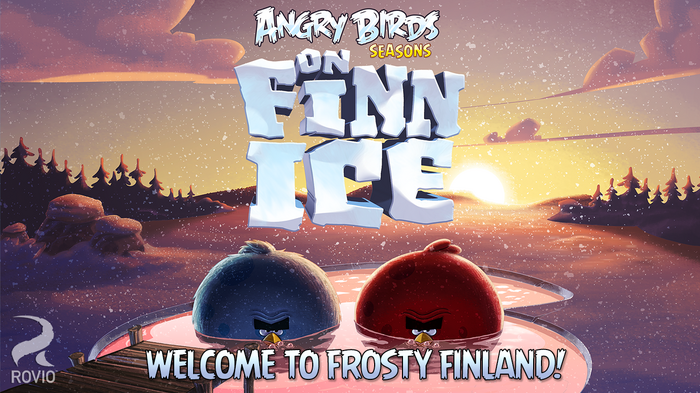 次なるコラボはアングリーバードの故郷フィンランドと！『Angry Birds Seasons On Finn Ice』
