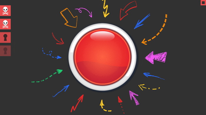 絶対に押すな！赤いボタンを押さないだけのシンプルな無料ゲーム『The Red Button』Steamでリリース
