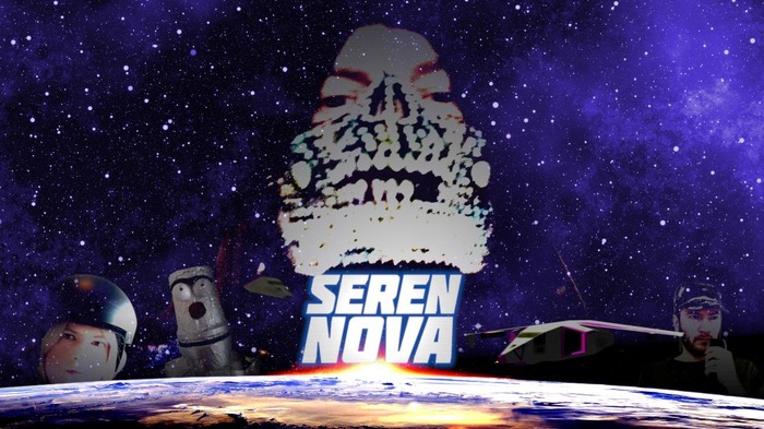 安っぽい実写ムービーシーンも注目の90年代風スペースシューティング『Seren Nova』配信開始！