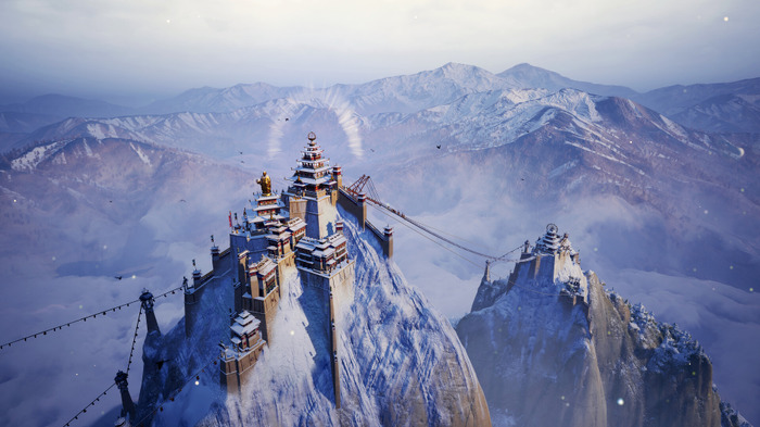 高い山の斜面に都市を建設する『Laysara: Summit Kingdom』早期アクセス開始！