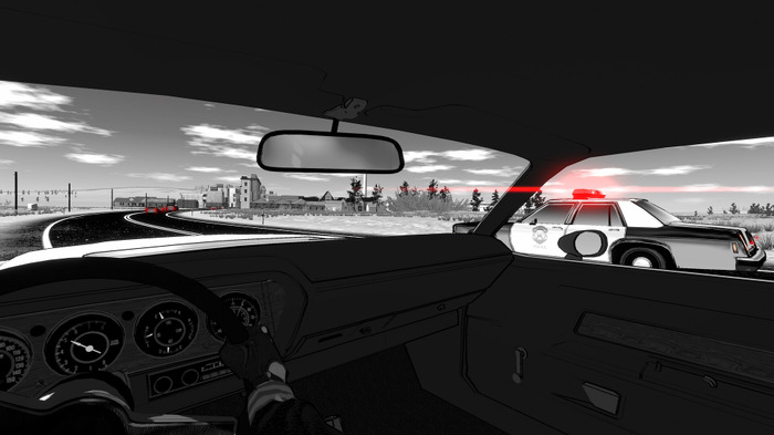 アメリカのハイウェイを駆け抜ける逃亡ドライブゲーム『Heading Out』ゲームプレイ紹介映像！