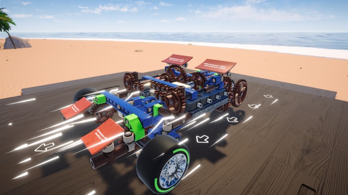 飛び散るパーツに負けずユニークな設計で金持ち王様相手にぶっちぎれ！物理カービルド＆レースシム『Screw Drivers』早期アクセス開始