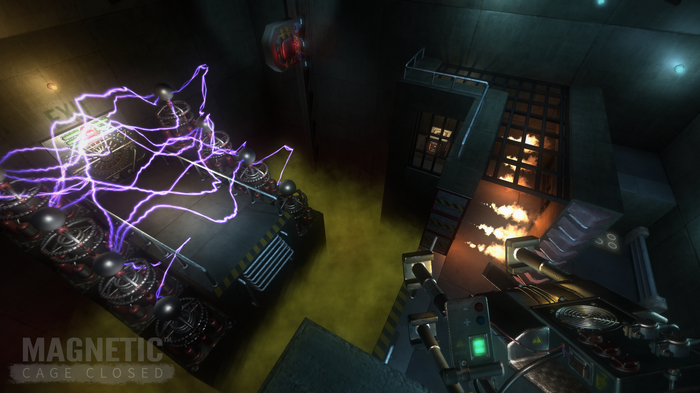 磁力を駆使する一人称パズル『Magnetic: Cage Closed』が発表 ― PC/PS4/Xbox Oneで3月リリース予定