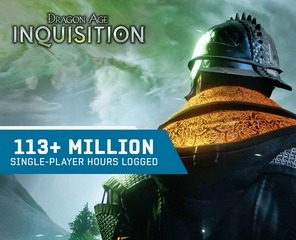 『Dragon Age: Inquisition』総プレイ時間は1億を突破！EAから2014年Q4インフォグラフィックが公開