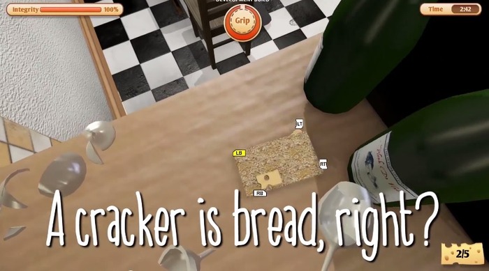 『I am Bread』最新アップデートはクラッカーに変身！チーズを求めてガレージを奔走