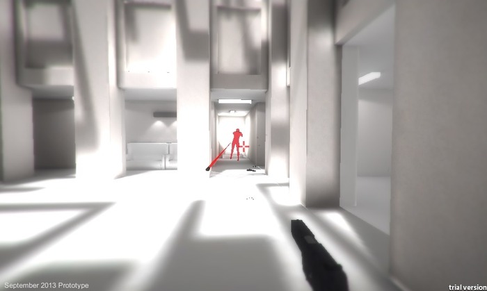 スタイリッシュ新作FPS『SUPERHOT』プレビュー―時間操作で最適解を導き出す命がけパズル