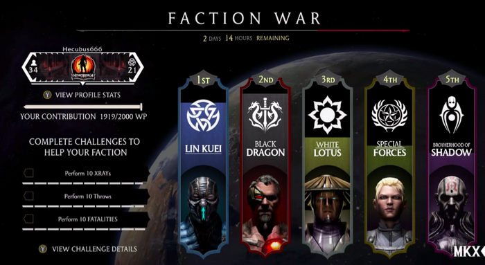 『Mortal Kombat X』デベロッパー映像、「Faction War」モードで勢力争いも可能