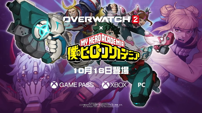 チームシューター『オーバーウォッチ 2』が「ヒロアカ」コラボ!10月18日に「私が来た!」【Xbox Tokyo Game Show速報】