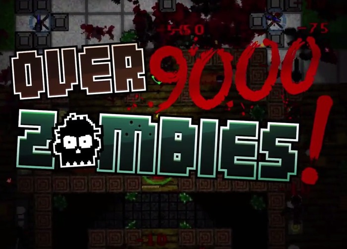 『Over 9000 Zombies!』がSteamで正式リリース、建築+サバイバルでゾンビに挑む爽快ACT