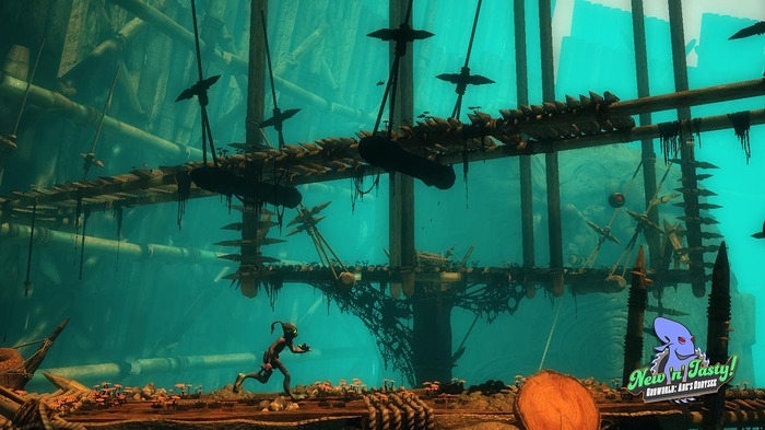 初代『エイブ・ア・ゴーゴー』のリメイクPC版『Oddworld: New 'n' Tasty』がリリース―栄養食品工場が戦場だ