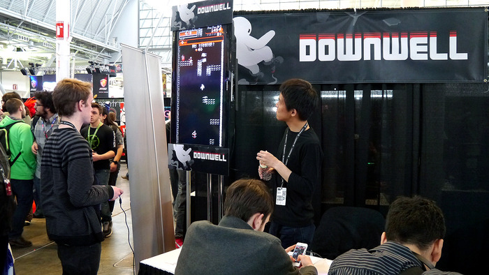 PAX East会場で『Downwell』をプレイ！―若き日本人開発者の野心作