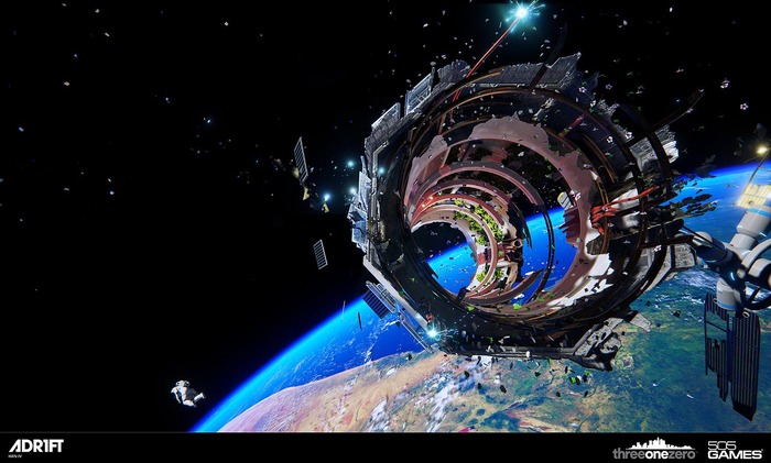 1人称宇宙ADV『ADR1FT』約9分のプレイ映像―崩壊した宇宙ステーションを探索