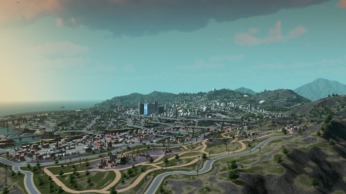 『Cities: Skylines』で『GTA V』ロスサントスを再現！リリース数日で強者Modder現る
