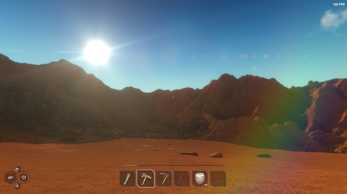 マラソン競技に参加したら未知の惑星にワープした系サバイバル『Starsand』飢え、渇き、エイリアンの脅威が迫る過酷な砂漠を旅する冒険は魅力満載!【クラフトサバイバル名鑑】