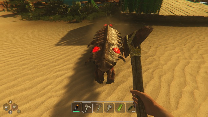 マラソン競技に参加したら未知の惑星にワープした系サバイバル『Starsand』飢え、渇き、エイリアンの脅威が迫る過酷な砂漠を旅する冒険は魅力満載!【クラフトサバイバル名鑑】