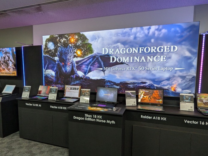 「GeForce RTX 50シリーズ」搭載の製品が多数お披露目!MSIノートPC 国内向け新製品発表会レポート―テーマは“AIを駆使せよ”