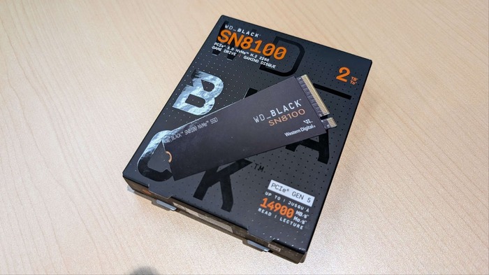 次世代SSD「WD_BLACK SN8100」がついに発表！発熱＆電力を抑えた新基準に注目【サンディスク新製品発表会レポ】