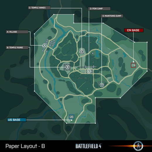 『Battlefield 4』コミュニティマップのコンセプトは「ジャングル」に―制作プランも公開