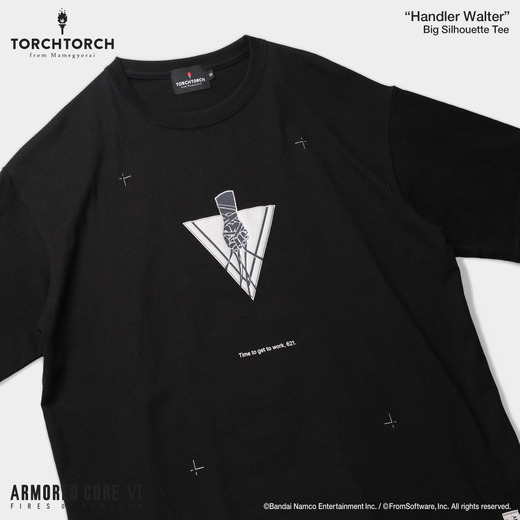 『アーマード・コア6』「オーネスト・ブルートゥ」や「ハンドラー・ウォルター」のカッコよすぎるエンブレムを着よう！「TORCH TORCH」新作Tシャツ