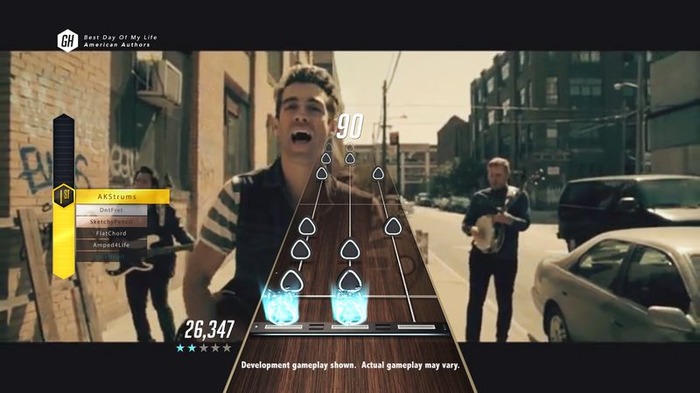 『Guitar Hero Live』が発表！新型ギタコンと1人称実写映像導入した最新作