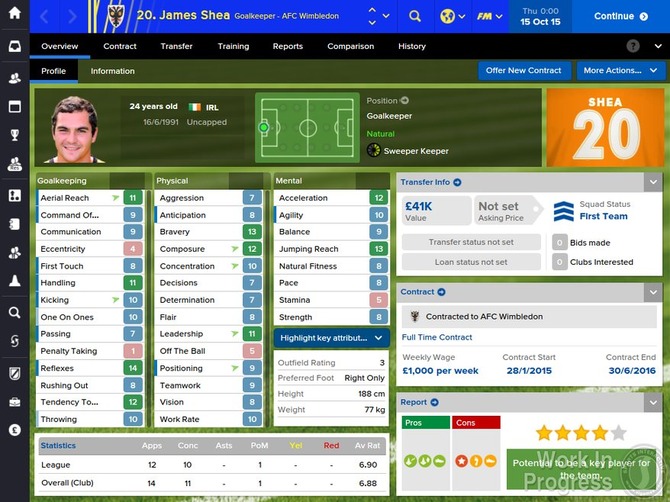 本格サッカーシム最新作 Football Manager 16 が発表 モバイル向けラインナップも 16枚目の写真 画像 Game Spark 国内 海外ゲーム情報サイト 本格サッカーシム最新作 Football Manager 16 が発表 モバイル向けラインナップも 16枚目の写真 画像 Game Spark 国内 海外ゲーム情報サイト