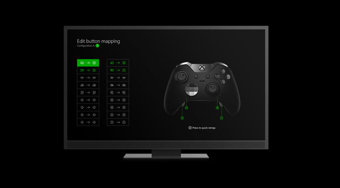 Xbox Oneコントローラーのボタン設定は今後エリートだけでなく全てに対応 1枚目の写真 画像 Game Spark 国内 海外ゲーム情報サイト